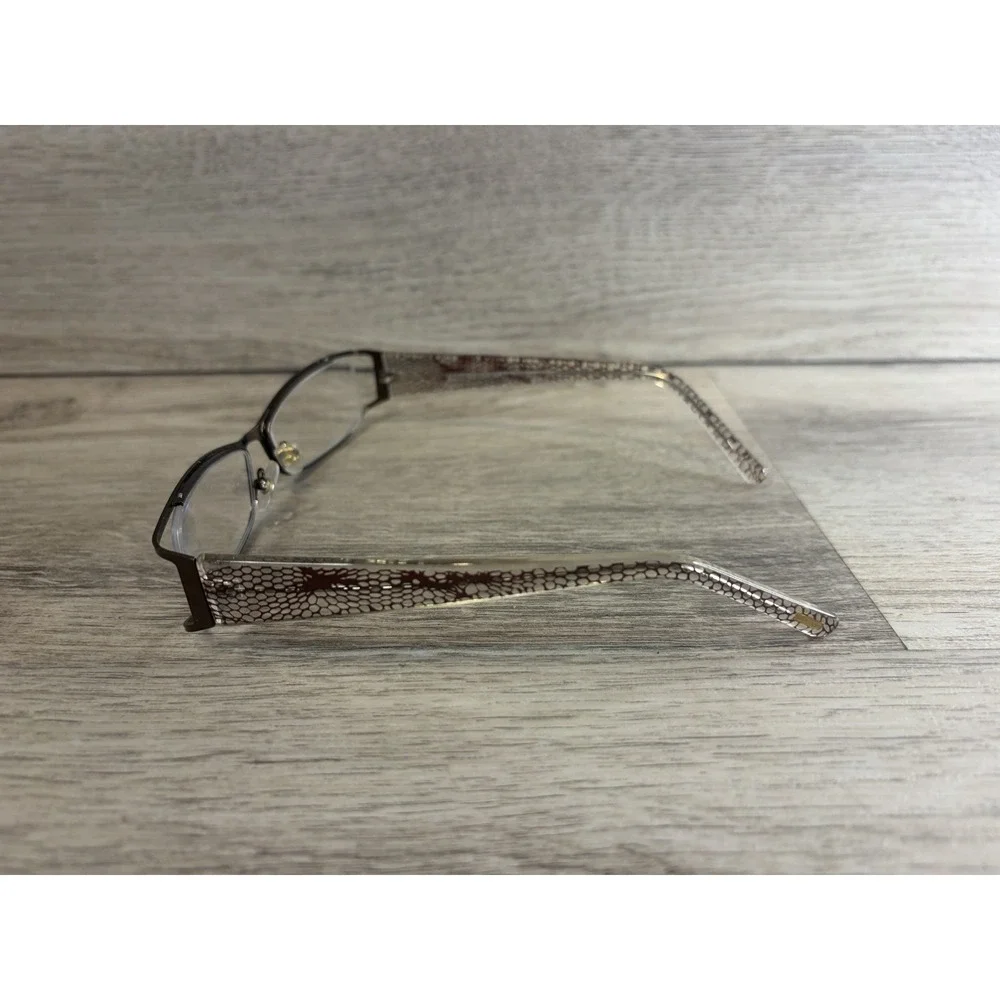 Foster Grant RCO127E Eyeglasses Frames Rectangle Metal Acetate GR2 1230